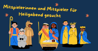 Mitspielende für das Krippenspiel gesucht