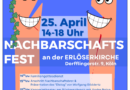 Nachbarschaftsfest an der Erlöserkirche | 25.04.2026 – 14 Uhr – Erlöserkirche Weidenpesch