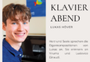 Lukas HÖVER | Klavierabend | 30.06.2026 – 19 Uhr | Erlöserkirche Weidenpesch