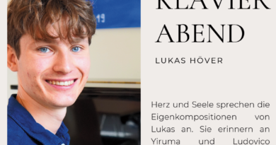 Lukas HÖVER | Klavierabend | 30.06.2026 – 19 Uhr | Erlöserkirche Weidenpesch