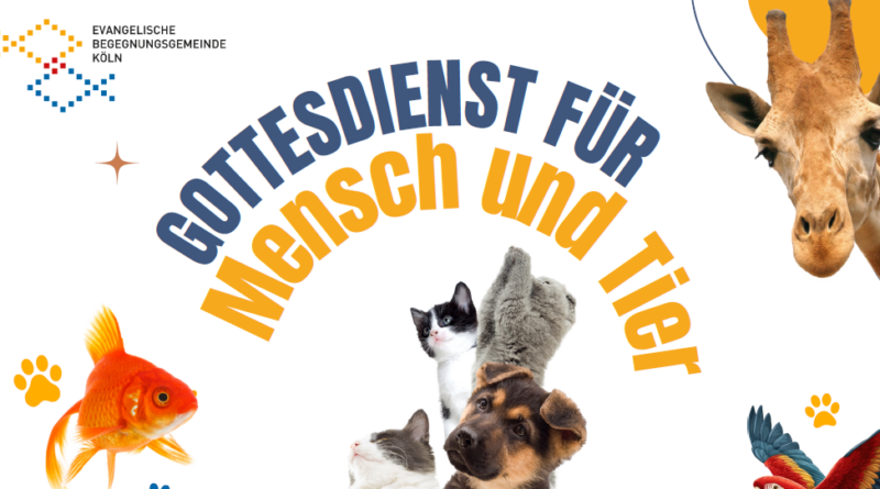 Begegnungsgottesdienst für Mensch und Tier | 13.09.2026 – 10.45 Uhr | Immanuelkirche Longerich